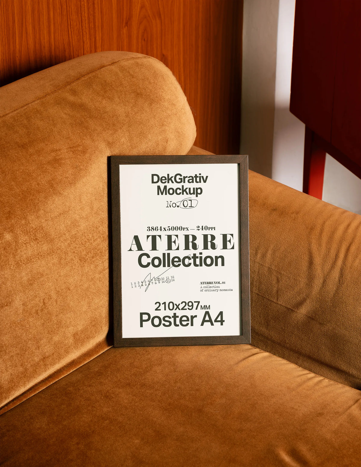 10 Poster Mockups Aterre Collection Vol 1