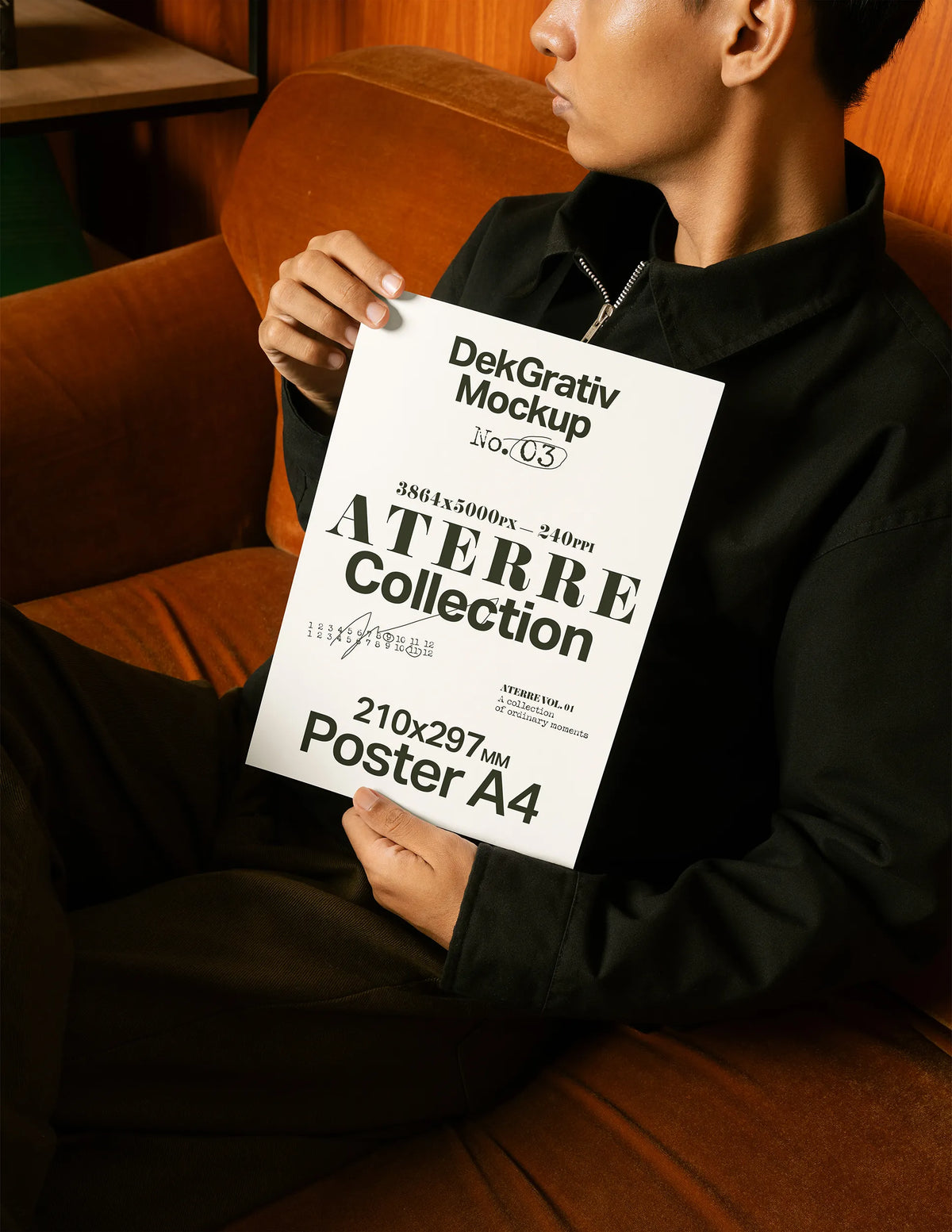 No. 03 Poster A4 Mockup AC Vol 1