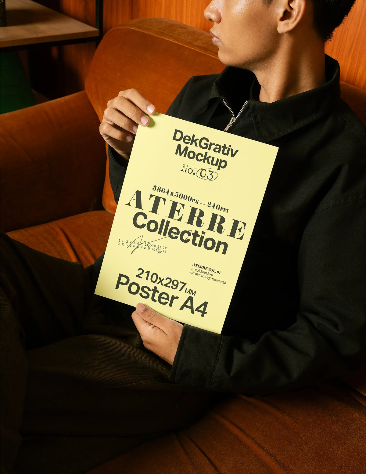 No. 03 Poster A4 Mockup AC Vol 1