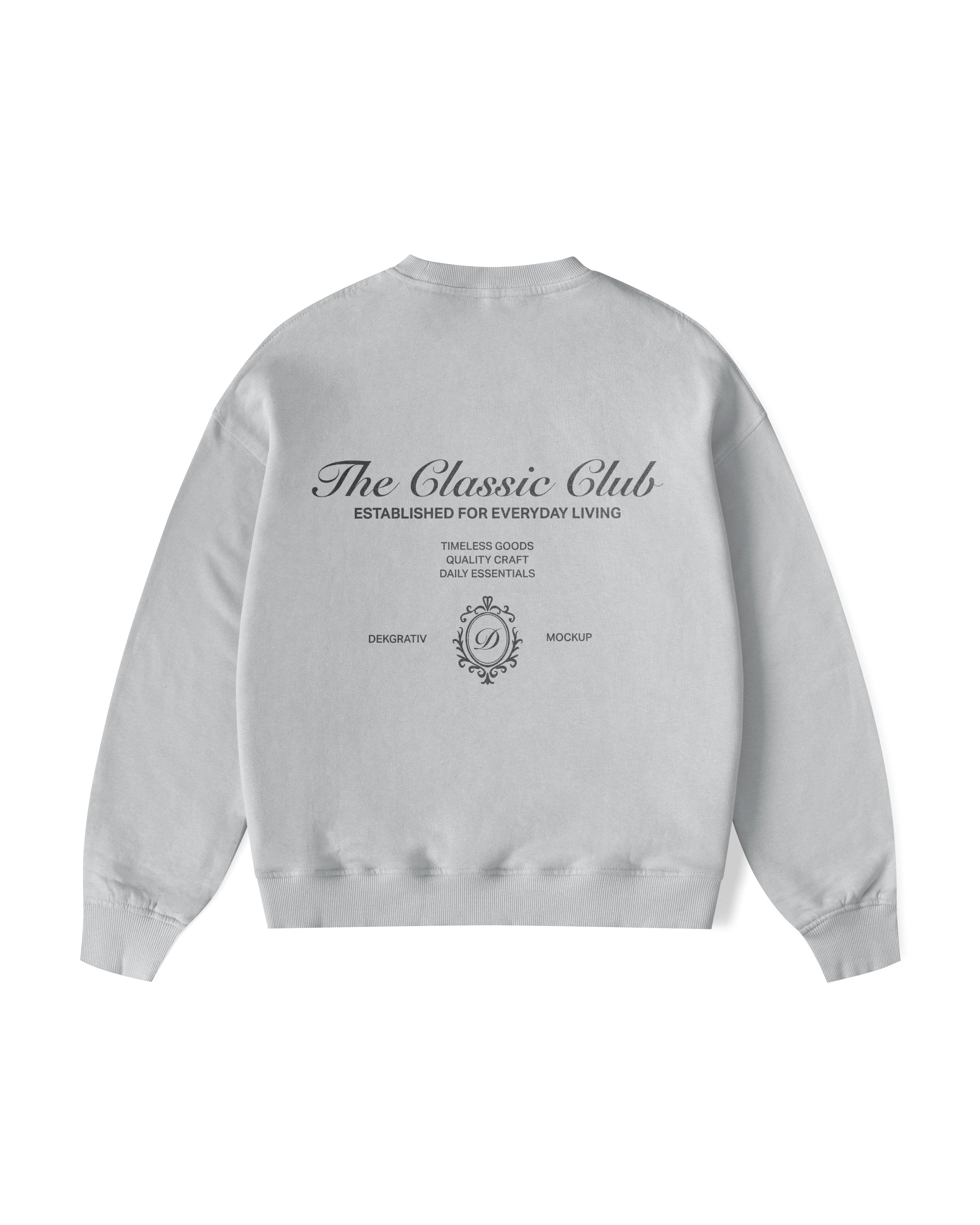 6 Relaxed Fit Sweatshirt Mockups 2026