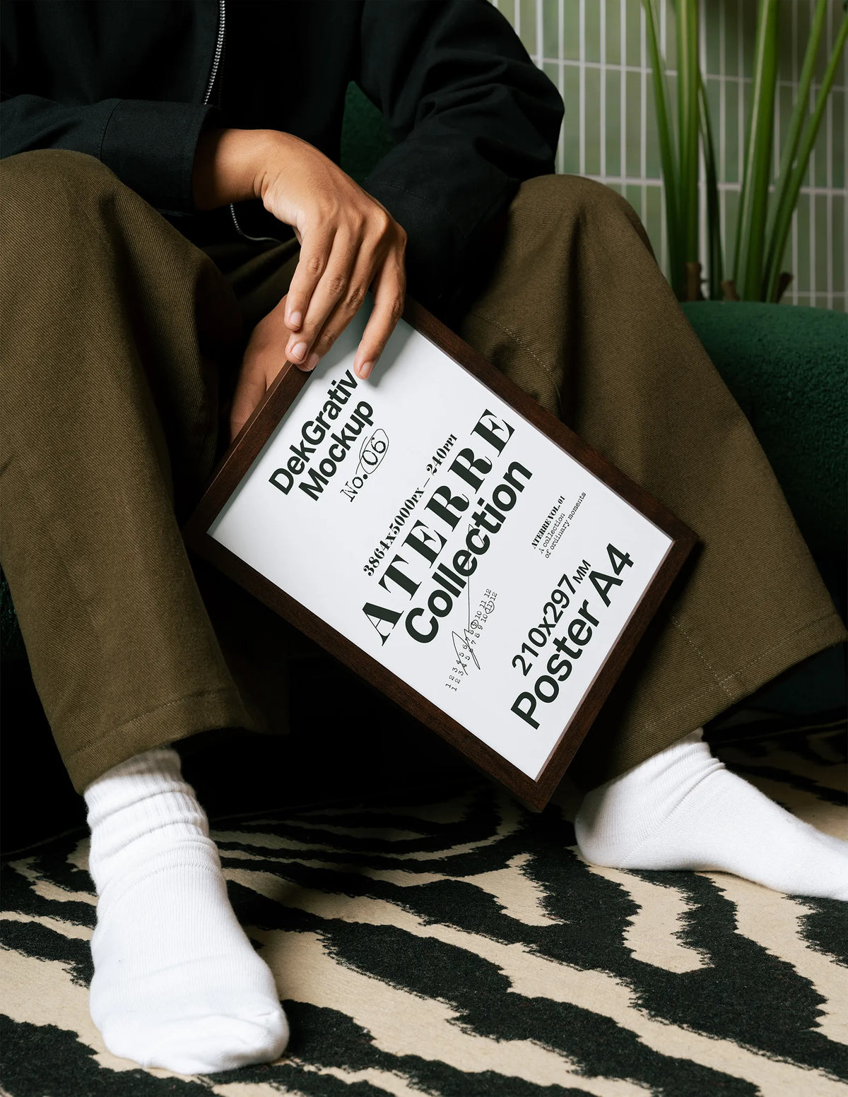 No. 06 Poster A4 Mockup AC Vol 1