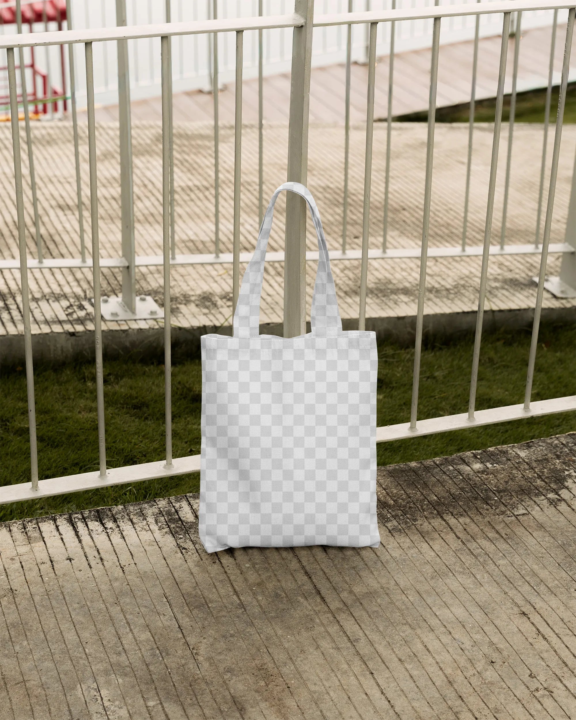 Free Aesthetic Parkside Tote Bag Mockup