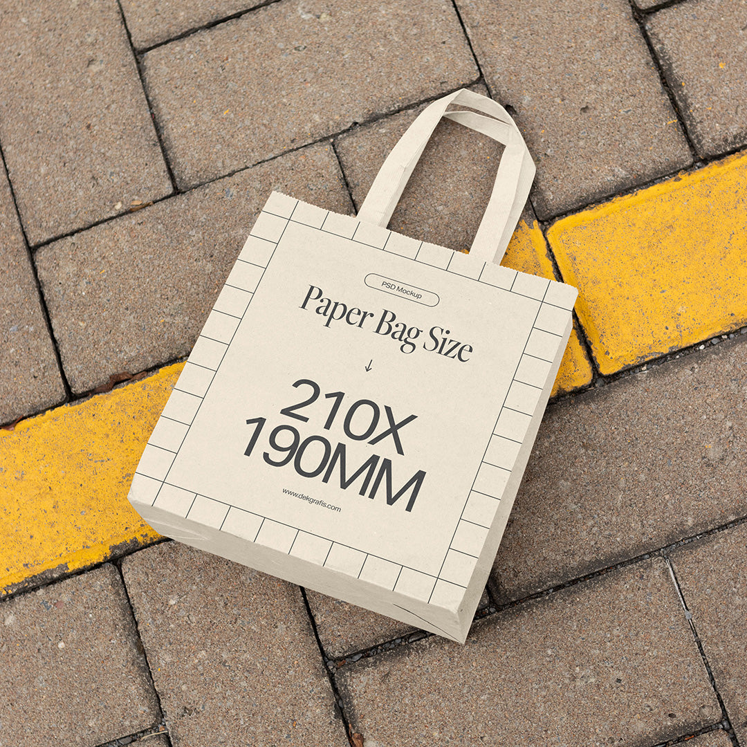 9 Paper Bag Mockups 2024
