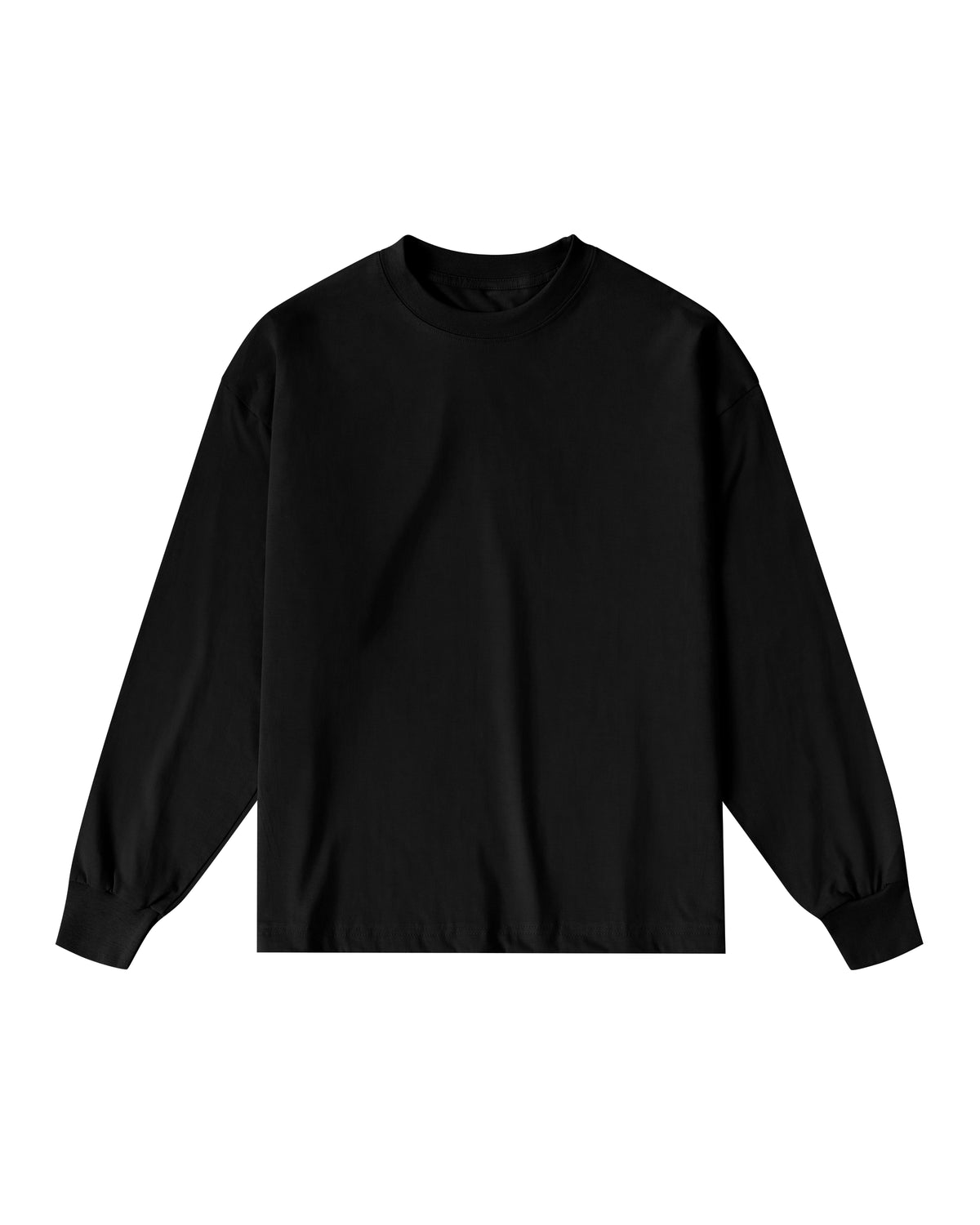 Free Relaxed Fit Longsleeve Tees Mockups 03