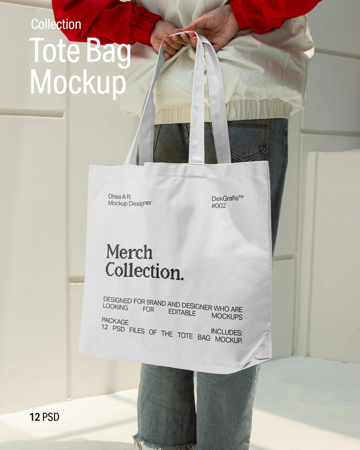 12 Premium Tote Bag Mockups 2023