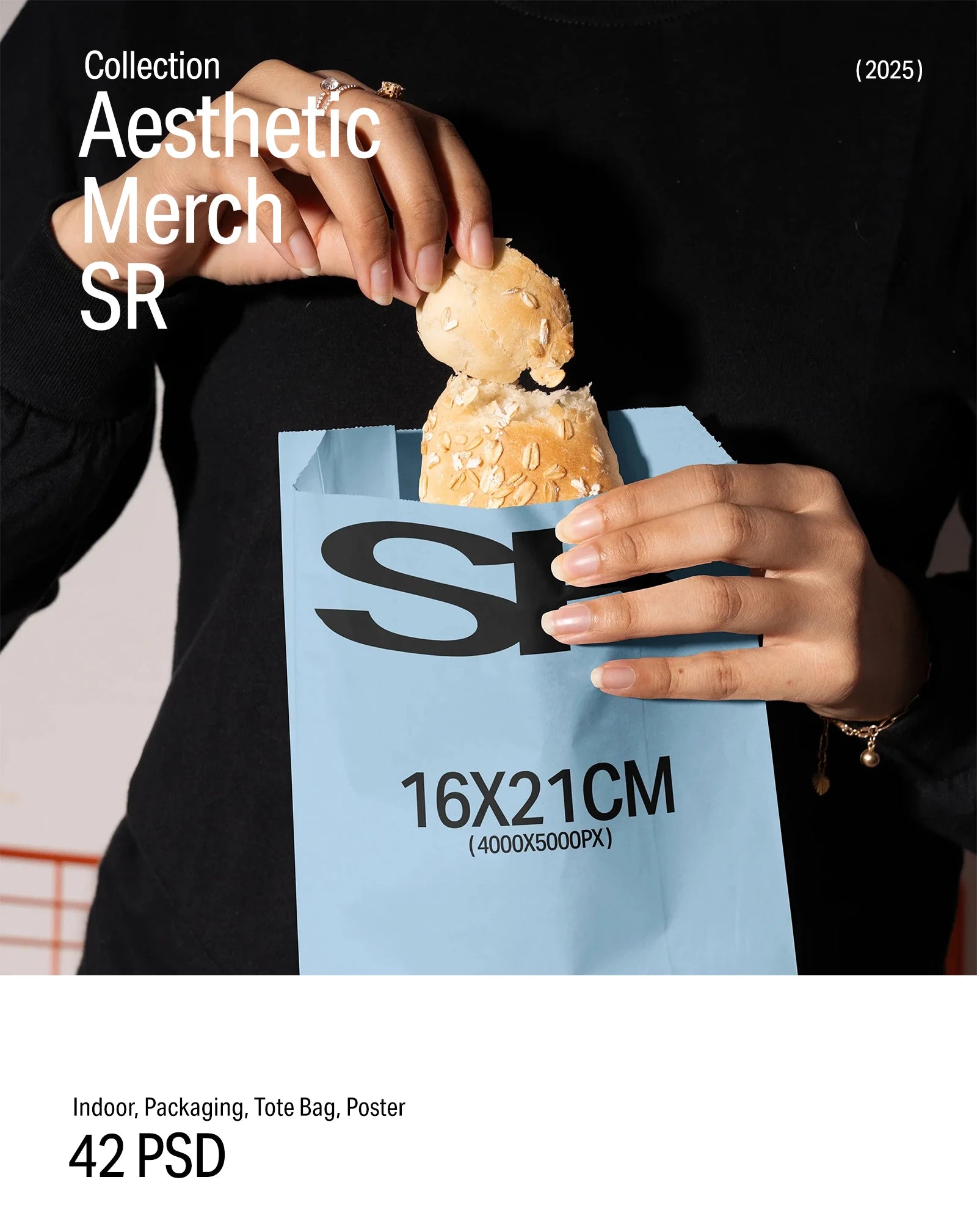 42 Aesthetic Merch Mockup SR Collection