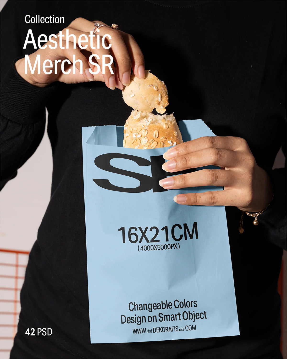 42 Aesthetic Merch Mockup SR Collection