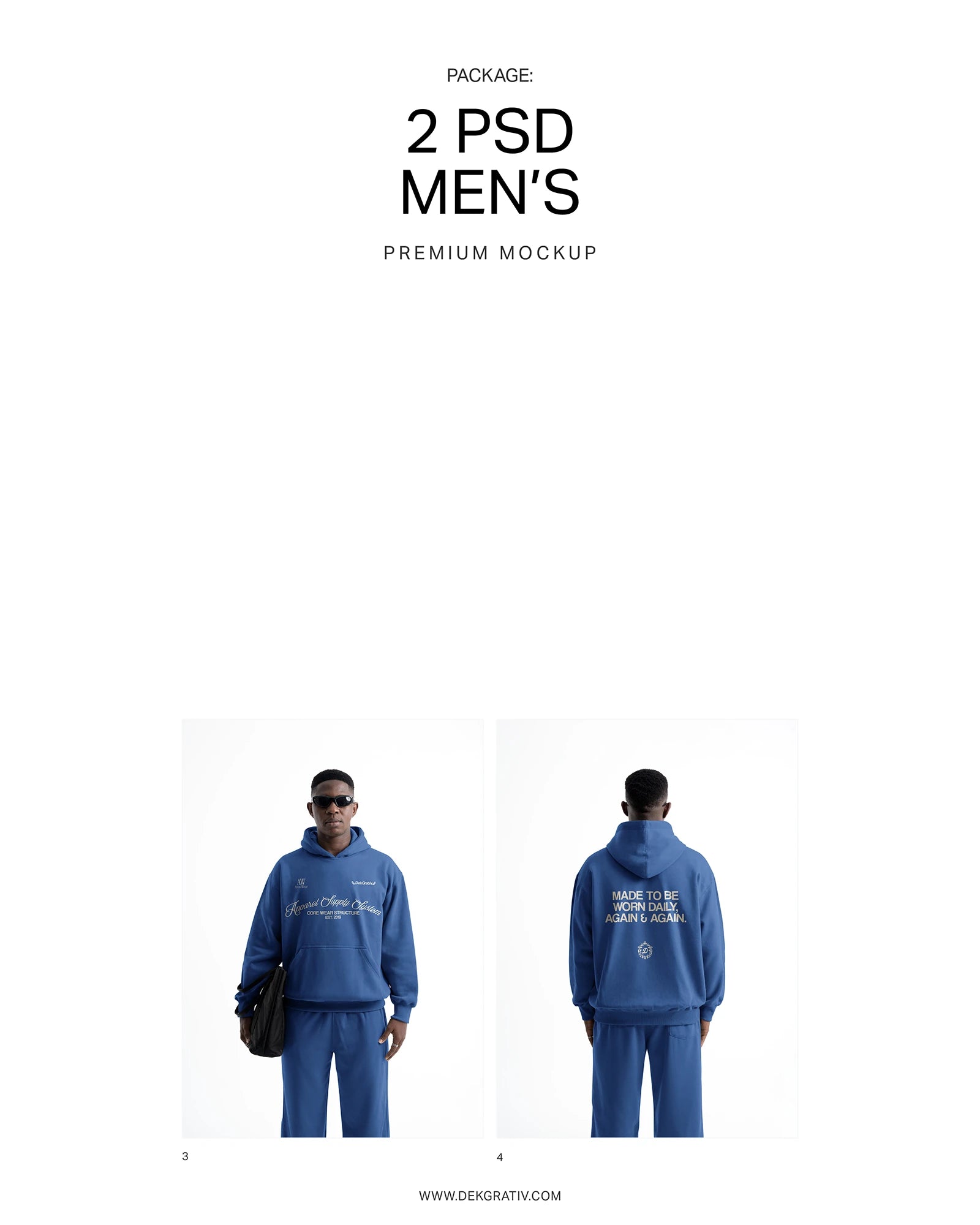 6 Premium Men’s Hoodie Mockups 2026