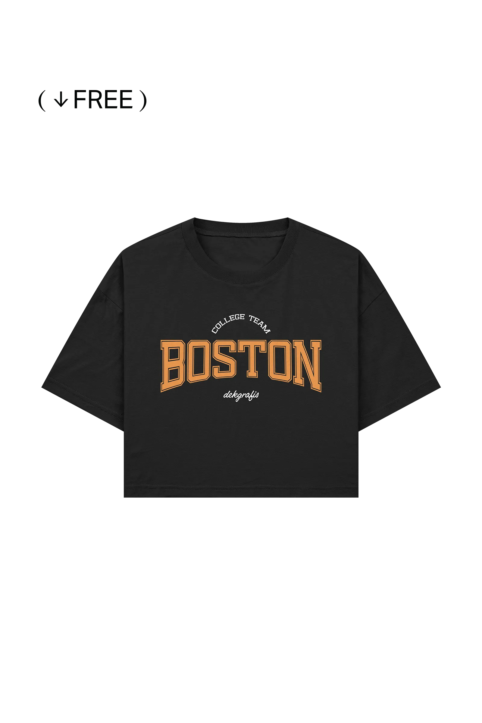Free Crop Top Mockup 01