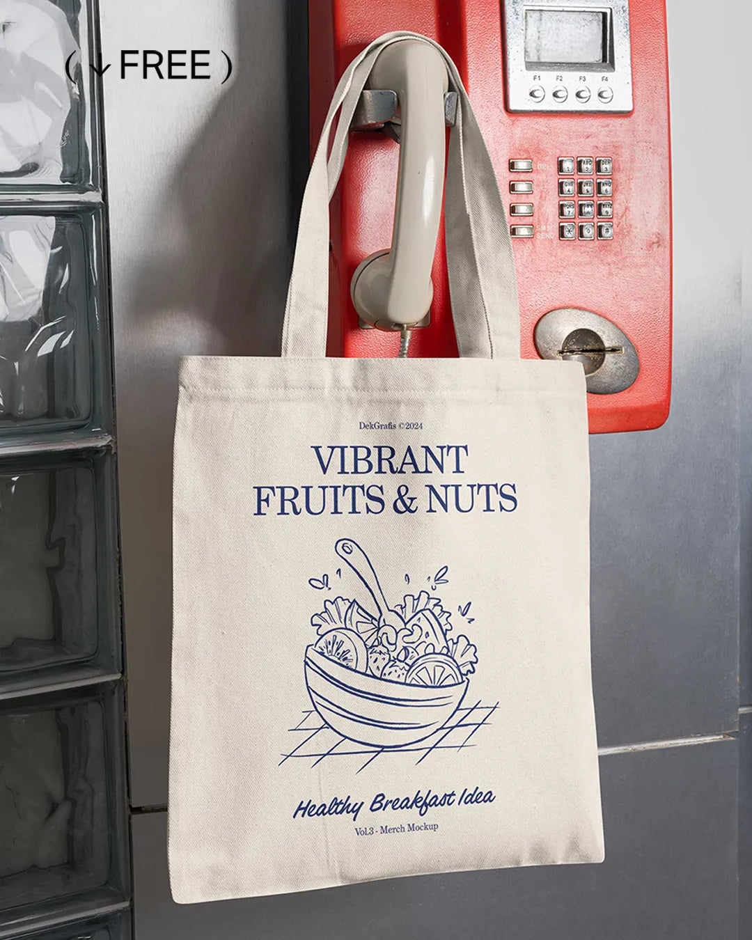 Free Tote Bag Vol.3 Merch Mockup 02