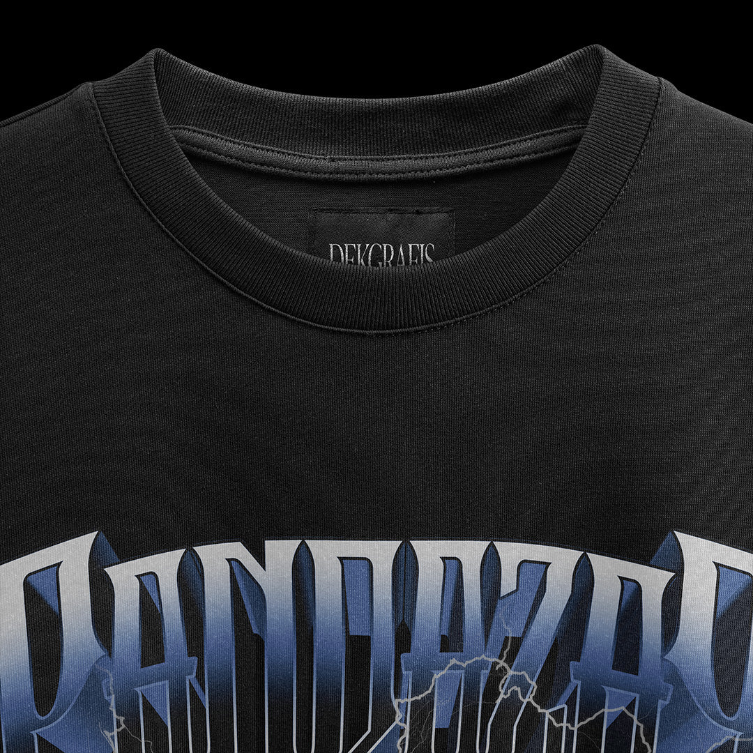 8 Realistic Oversized T-Shirt Mockups BLACK 2024