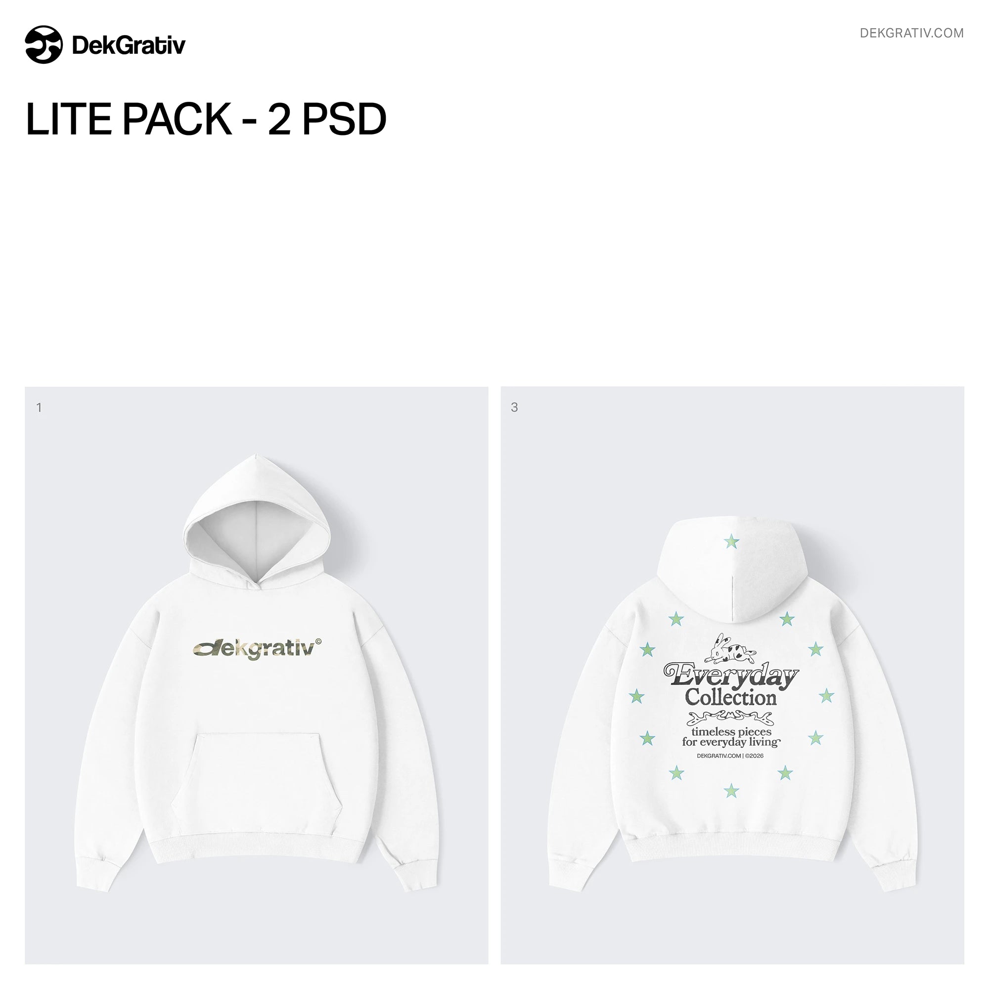 5 Relaxed Fit Hoodie Mockups 2026