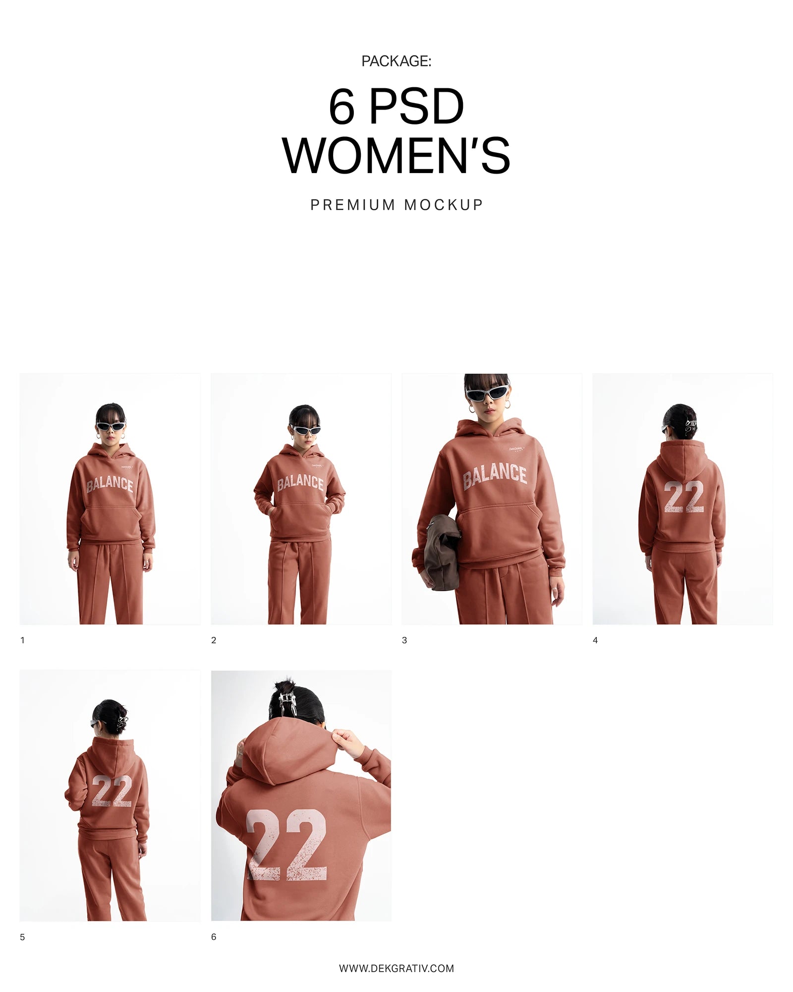 6 Premium Women’s Hoodie Mockups 2026