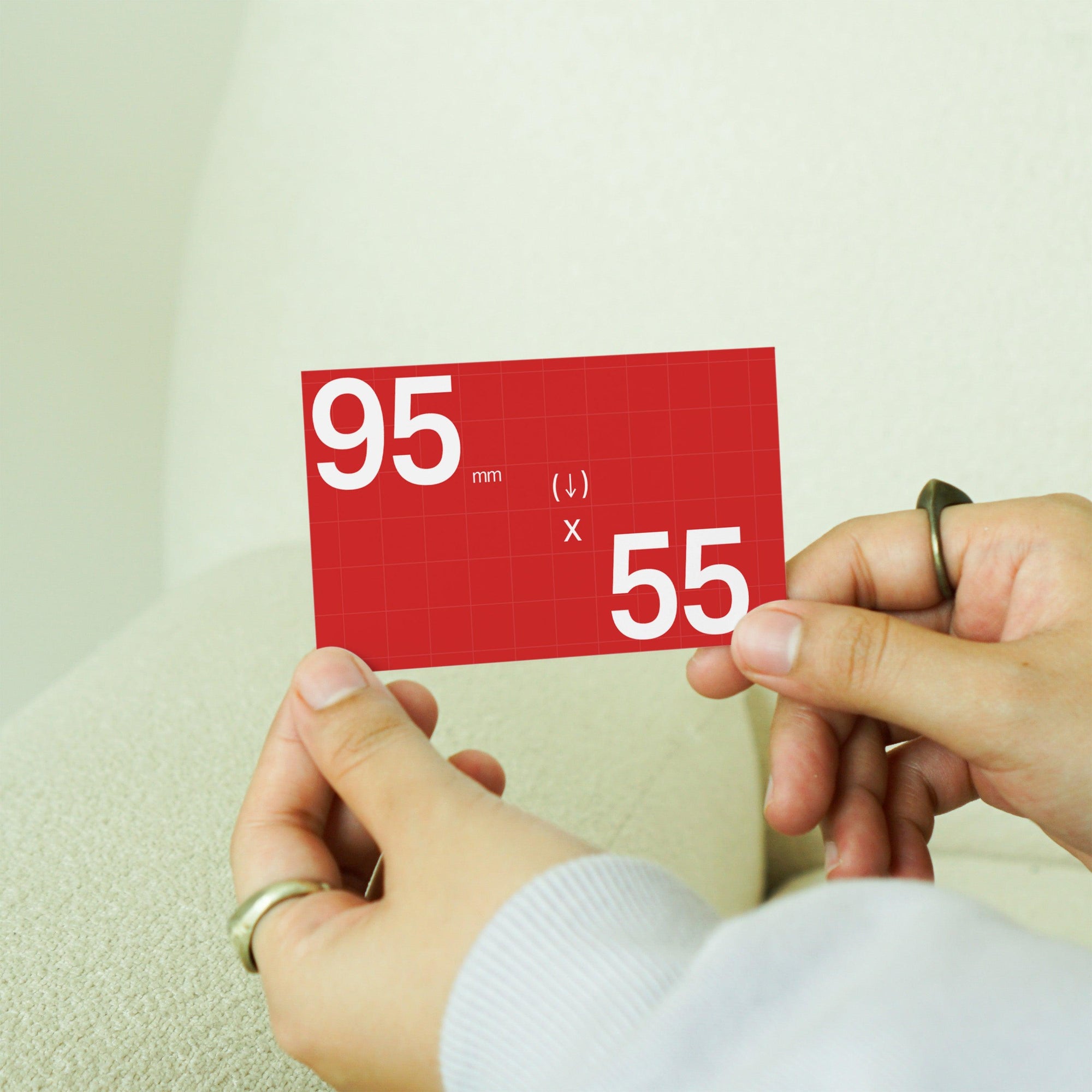 Free Realistic Business Card Mockup