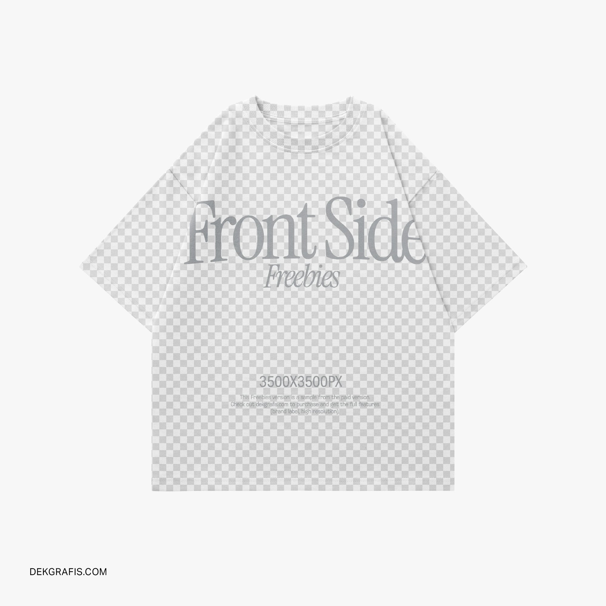 Free Oversized Tees Mockup 04