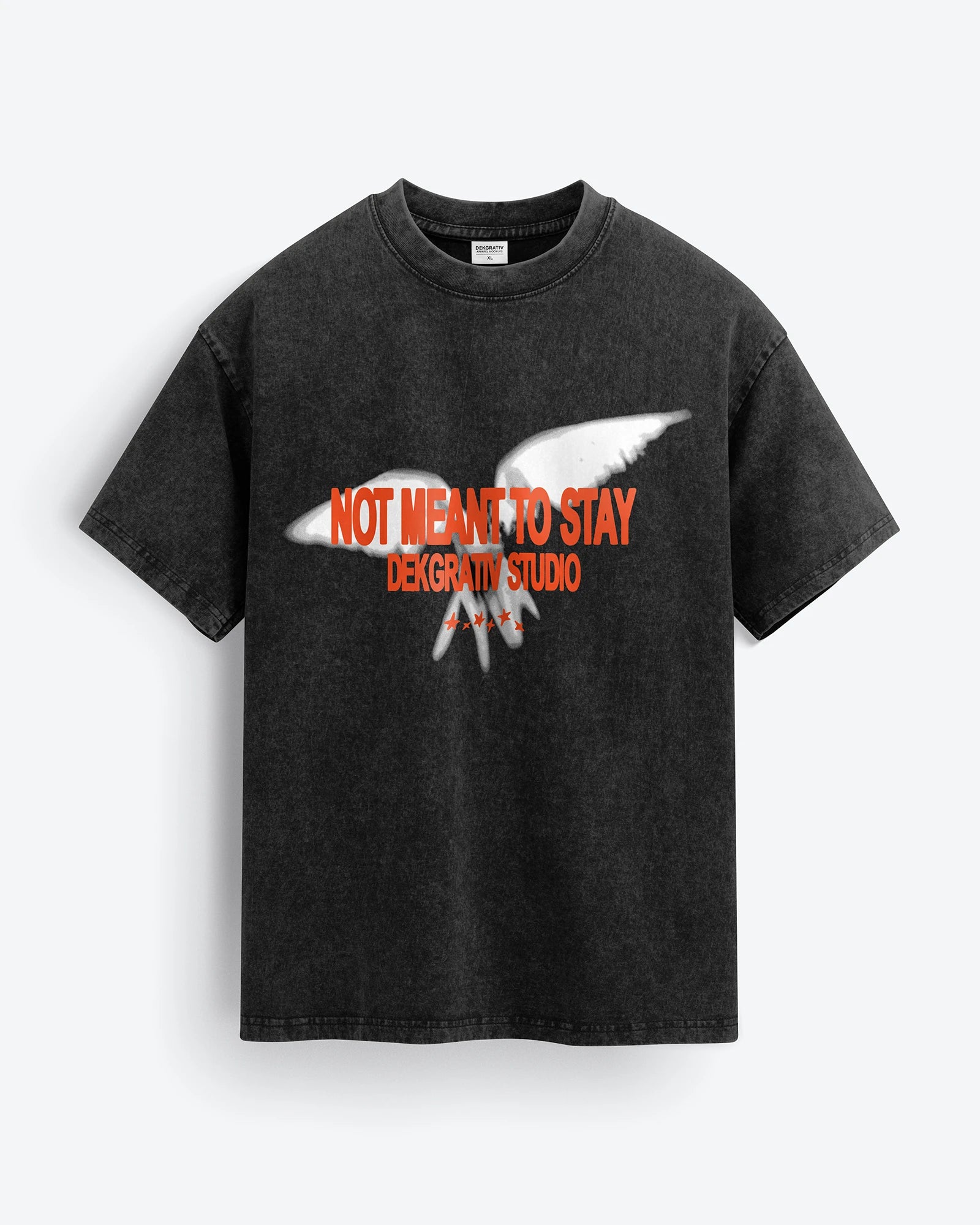 5 Regular Washed T-Shirt Mockups 2026